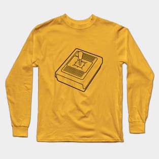 8-bit retrogaming controller joystick Long Sleeve T-Shirt